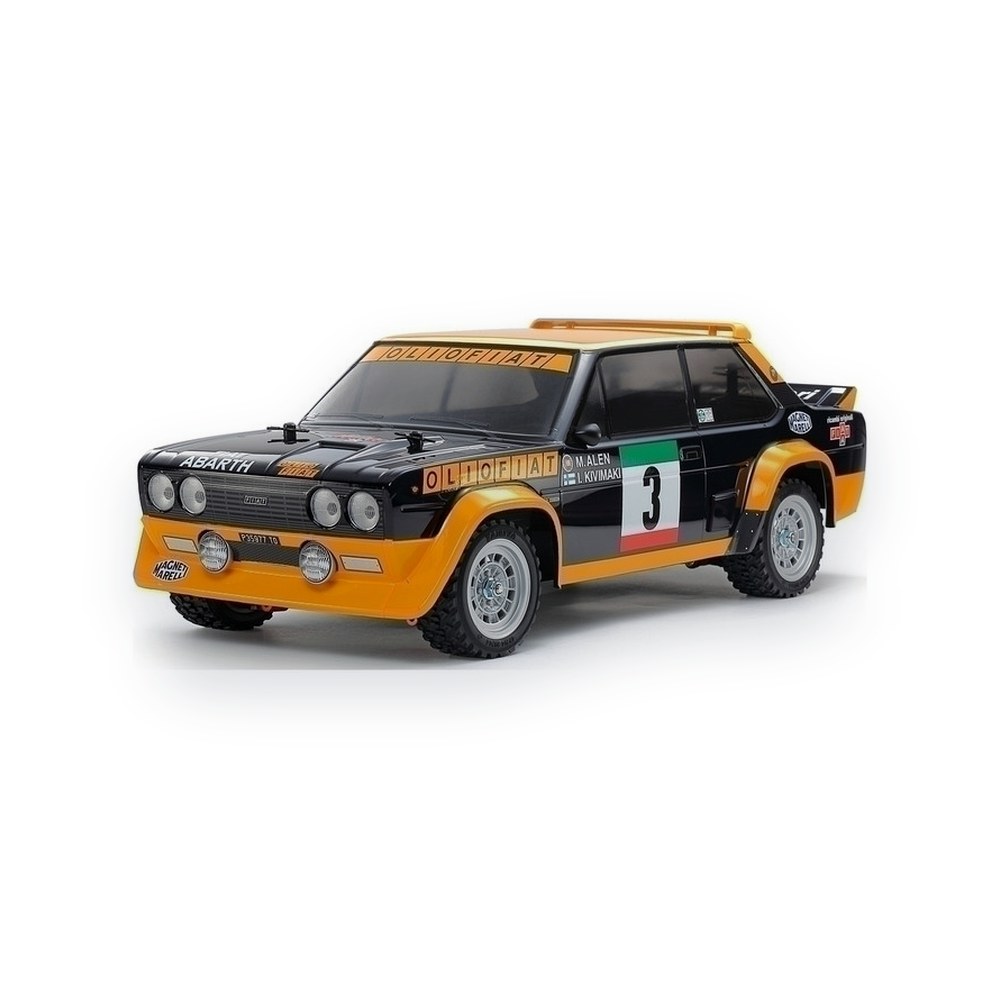 Tamiya RC Fiat 131 Abarth Rally MF-01X, Olio Fiat, Painted Body, Limited