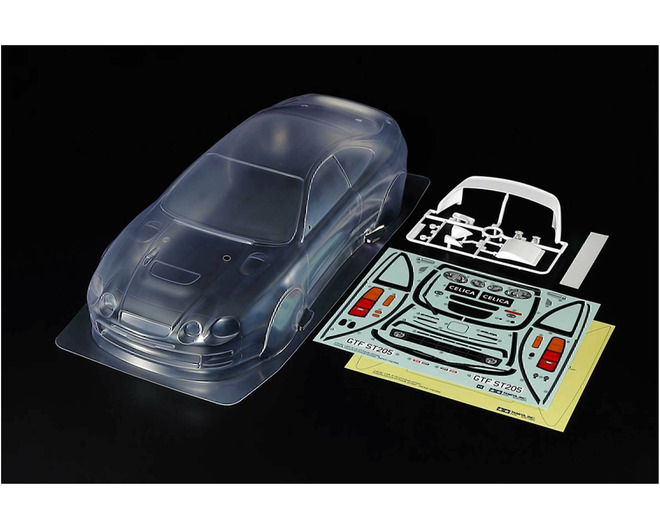 1/10 Scale RC Toyota Celica GT-FOUR ST205 Body Parts Set