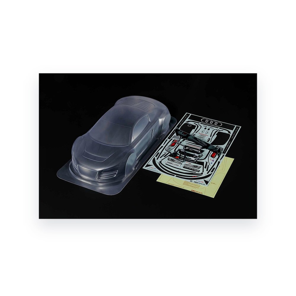Tamiya Audi R8 LMS 2008, 1/10 Scale Body Parts Set