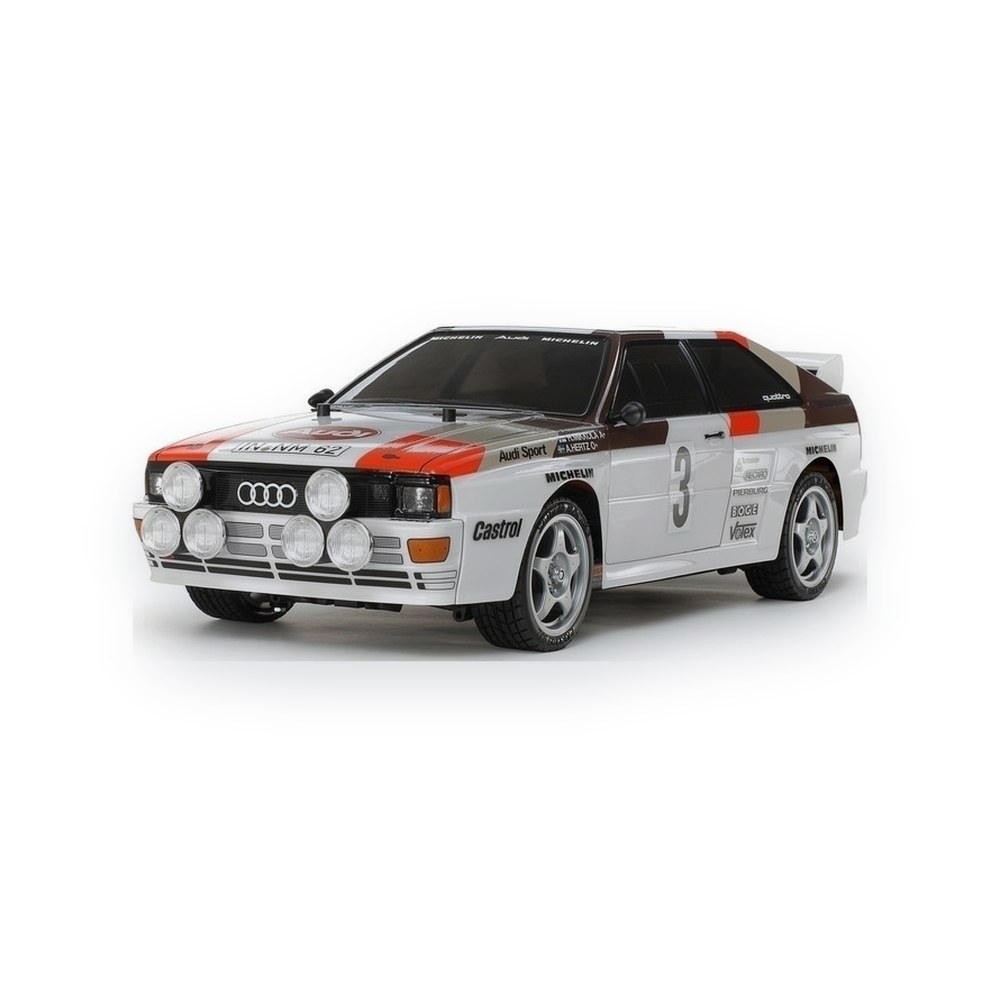 Tamiya 1/10 Audi Quattro A2, Tt-02 Awd On-Road Touring Kit