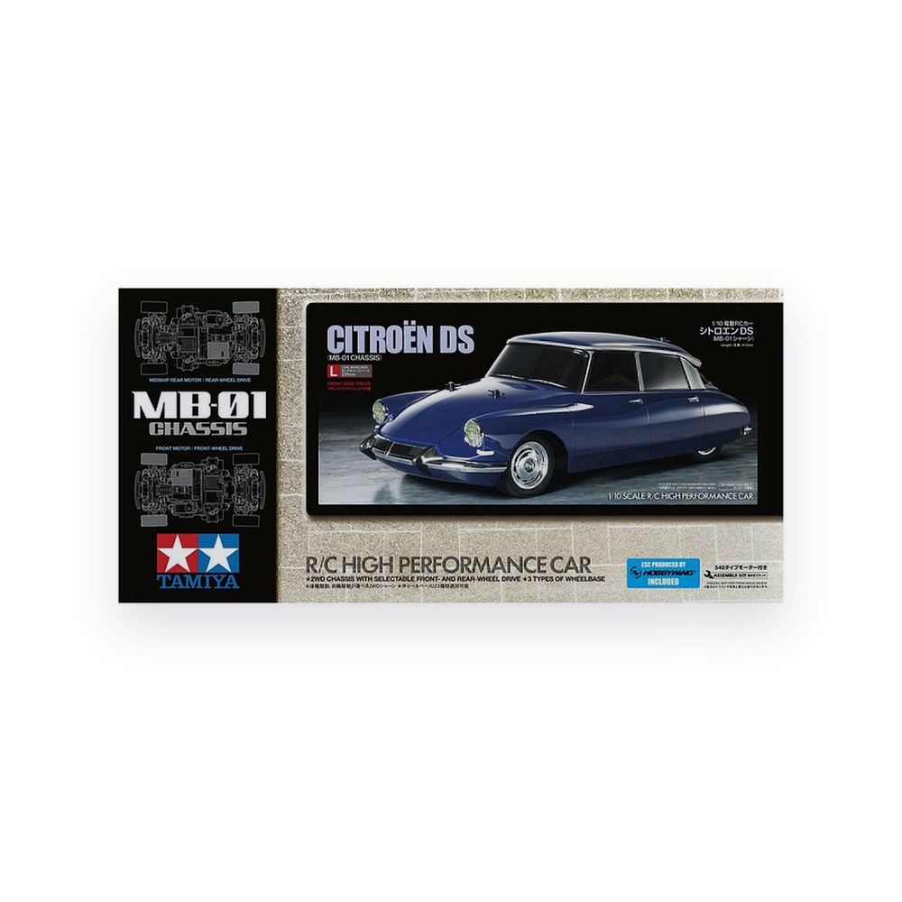 Tamiya Citroen DS 1/10 R/C, MB-01