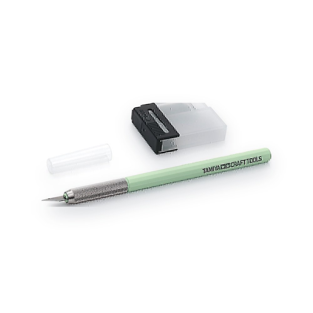 Tamiya Modelers Knife, Mint Green