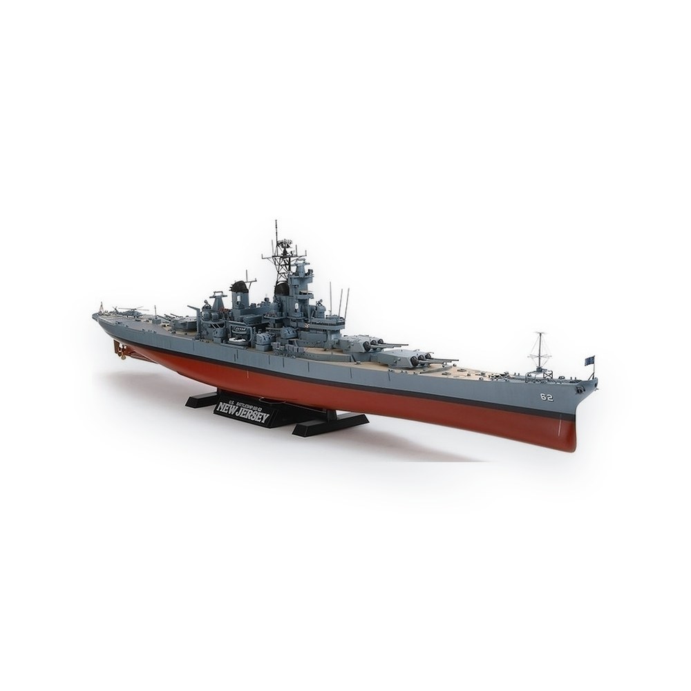 Tamiya 1:350 Scale U.S. Battleship BB-62 New Jersey Plastic Model Kit
