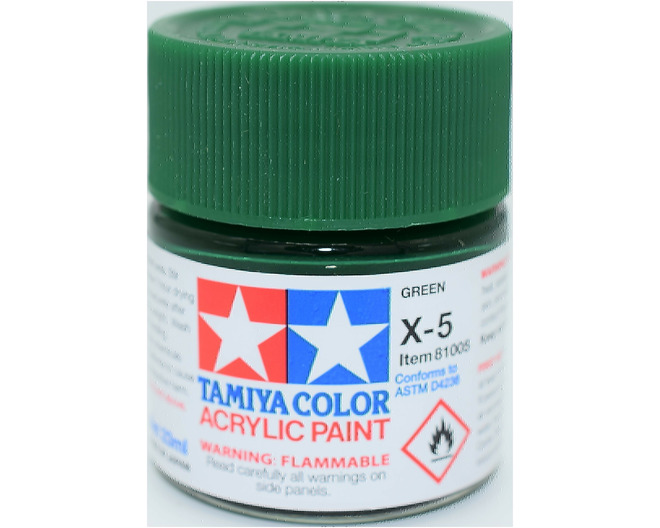 Acrylic X5 Gloss Green