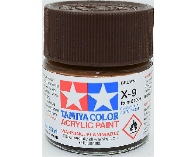 Acrylic X9 Gloss Brown