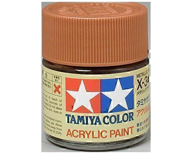 Acrylic X34 Metallic Brown