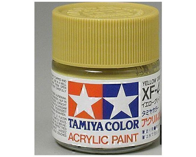 Acrylic XF4 Flat Yellow Green