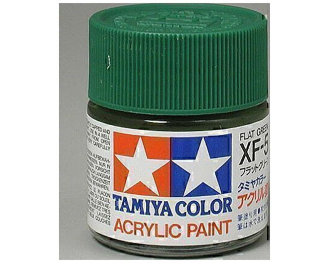 Acrylic Xf5 Flat Green