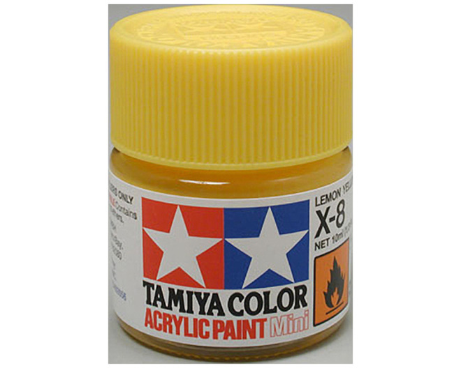 Acrylic Mini X8 Lemon Yellow