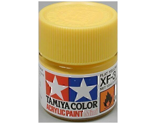 Acrylic Mini XF3 Flat Yellow
