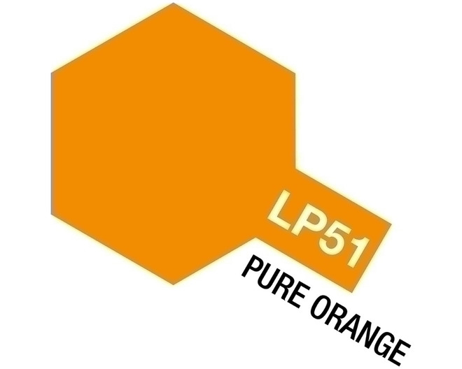 Lacquer Paint Lp-51 Pure Orange 10 Ml