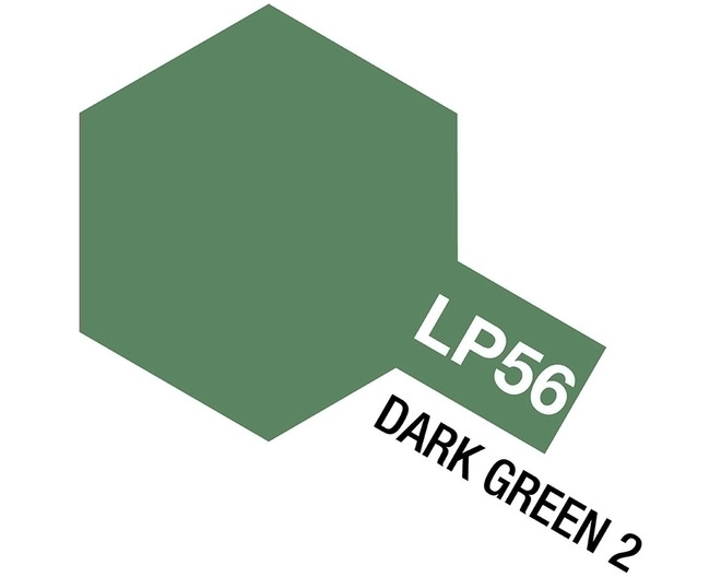 Lacquer Paint LP-56 Dark Green 2 10 ML