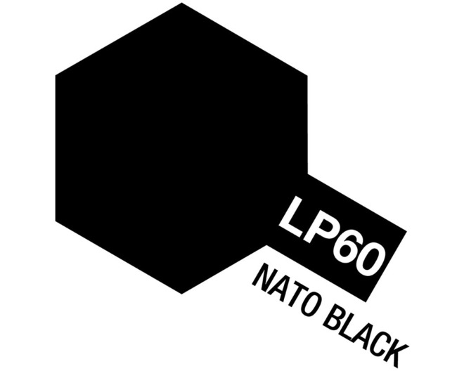 Lacquer Paint LP-60 NATO Black 10 ML