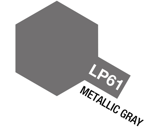 Lacquer Paint LP-61 Metallic Gray 10 ML