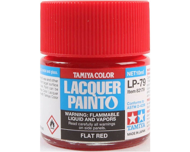 Lacquer LP-79 Flat Red 10ml Bottle