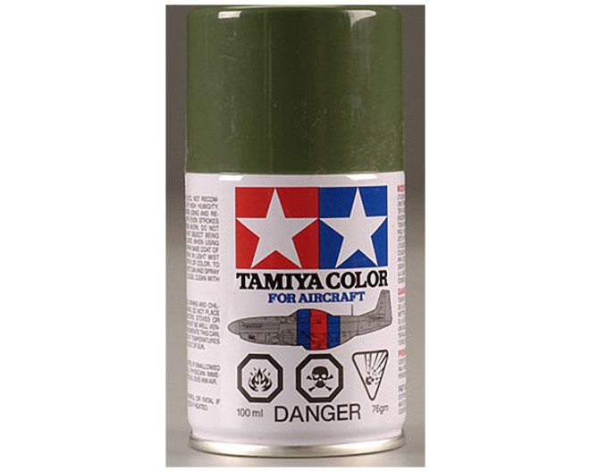 Aircraft Spray AS-9 Dark Green 100ml Acrylic