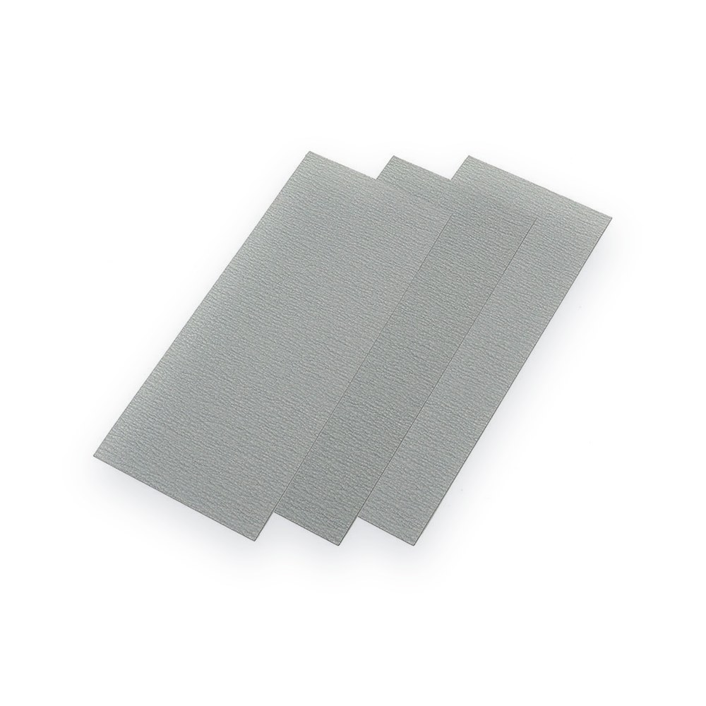 Tamiya Finishing Abrasive P240, 3 Pieces