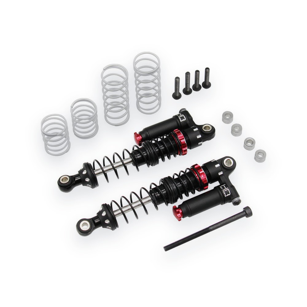 Hot Racing Adjustable Aluminum Piggyback Shocks, 80mm