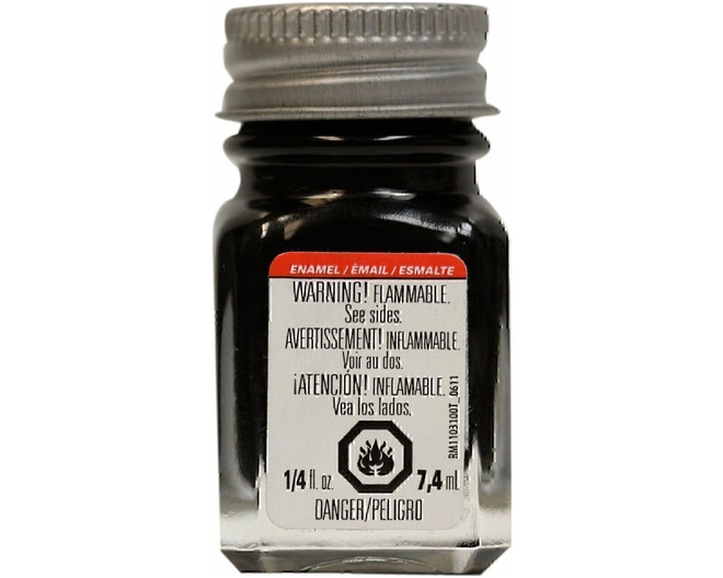 Enamel 1/4 Oz Gloss Black