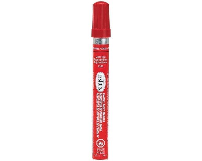 Enamel Paint Marker Gloss Red