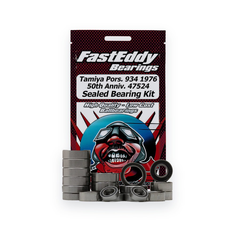 FastEddy Sealed Bearing Kit for Tamiya Pors. 934 1976 50th Anniv. 47524