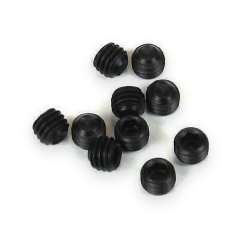 Tekno RC Set Screws, M5x4mm, Black, 10 Pieces