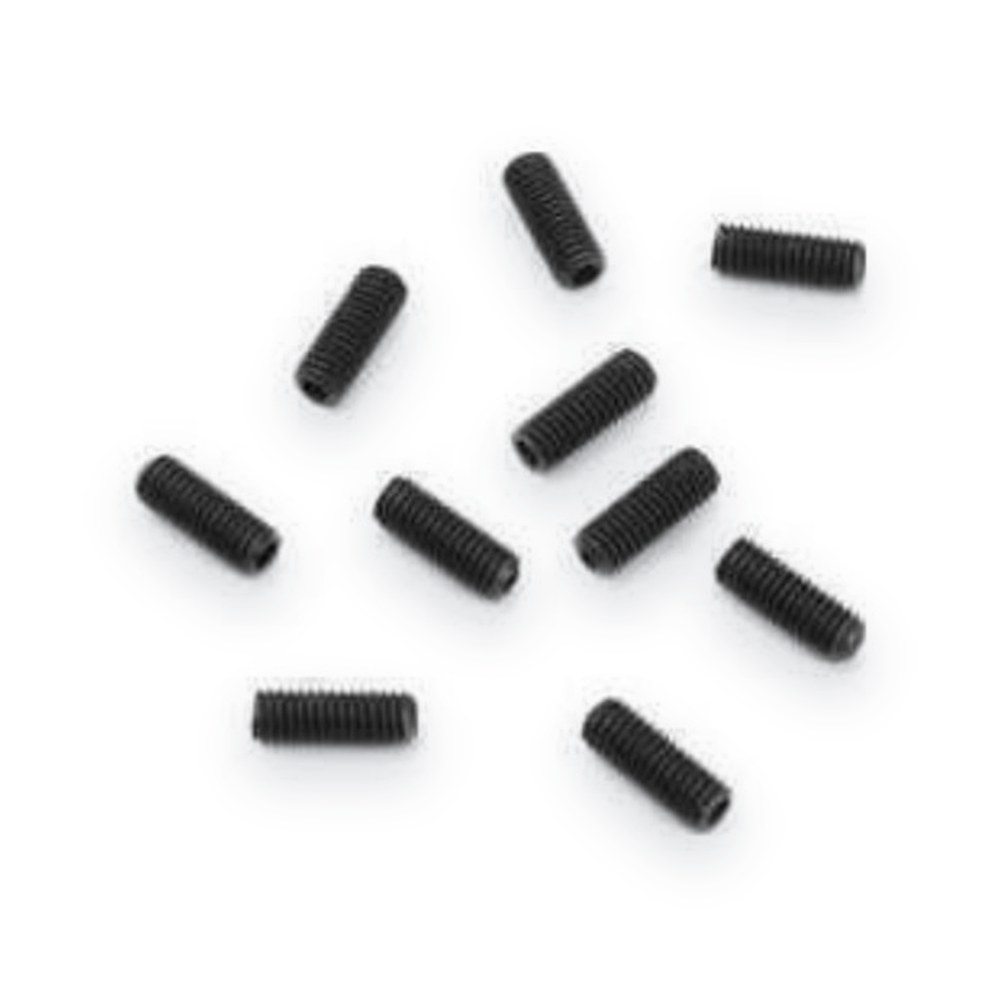 Tekno RC Set Screws, M3x8mm, Black, 10 Pieces
