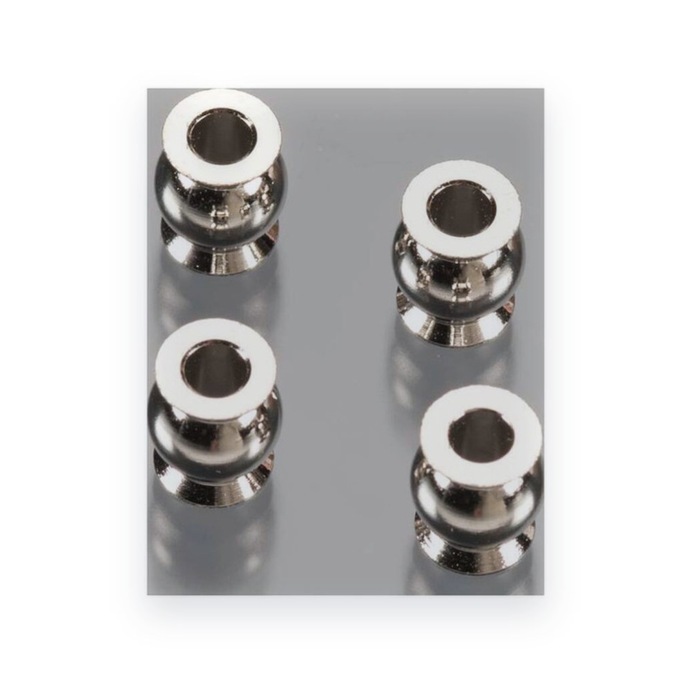 Tekno RC Pivot Balls, 6.8mm, Flanged Outside Camber, 4 Pieces