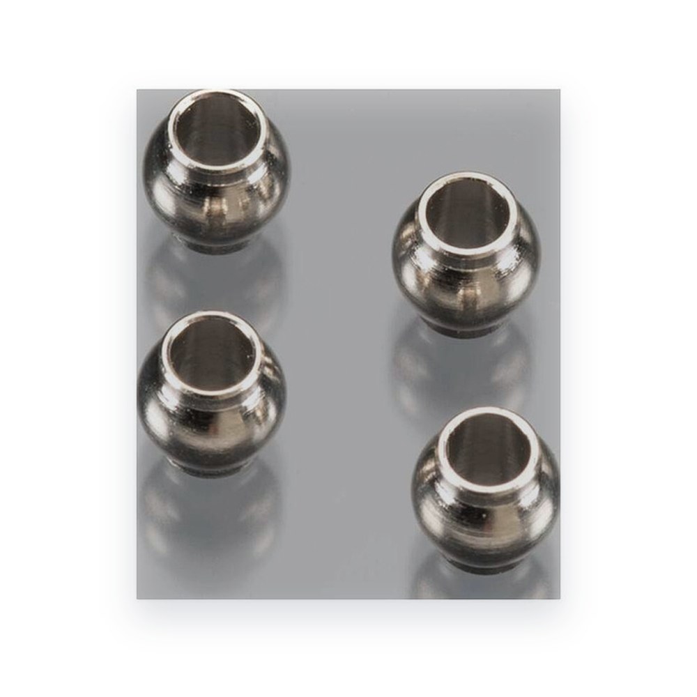 Tekno RC Pivot Balls, 5.8mm, No Flange, Brake/Steering Linkage, 4 Pieces