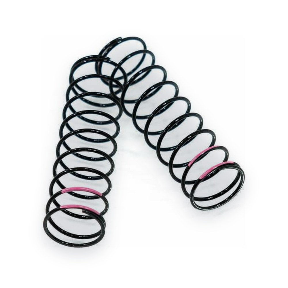 Tekno RC Shock Spring Set, 1.5 x 10.5T, 3.38lb/in, 78mm, Pink
