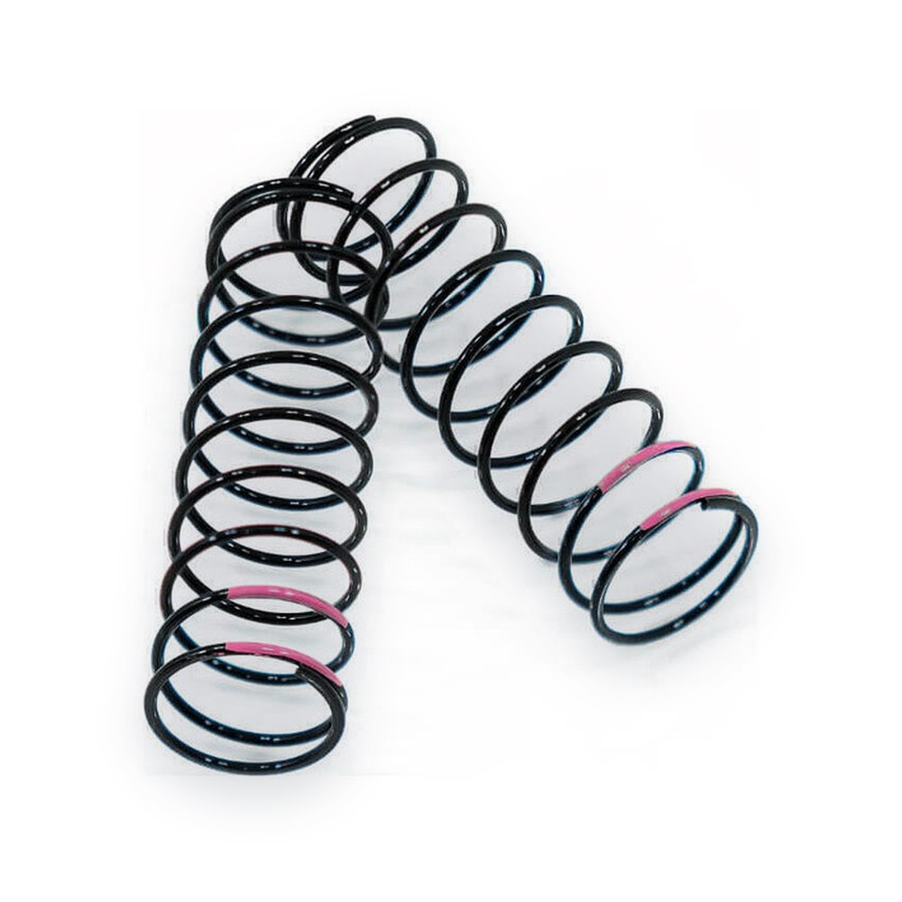 Tekno RC Shock Spring Set, 1.5 x 10.5T, 3.38lb/in, 73mm, Pink