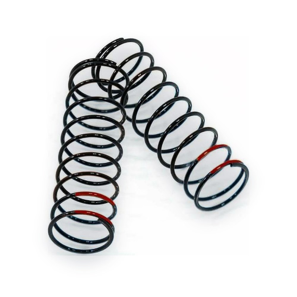 Tekno RC Shock Spring Set, 1.5 x 9.5T, 3.83lb/in, 73mm, Red