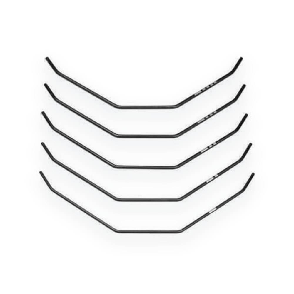 Tekno RC EB410 Front Sway Bars Only, 1.5, 1.6, 1.7, 1.8, 1.9mm