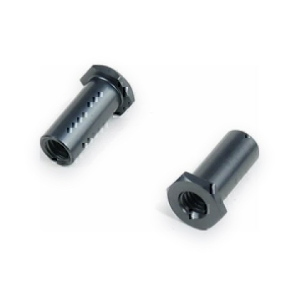 Tekno RC EB410 Aluminum Steering Rack Bushings, 2 Pieces