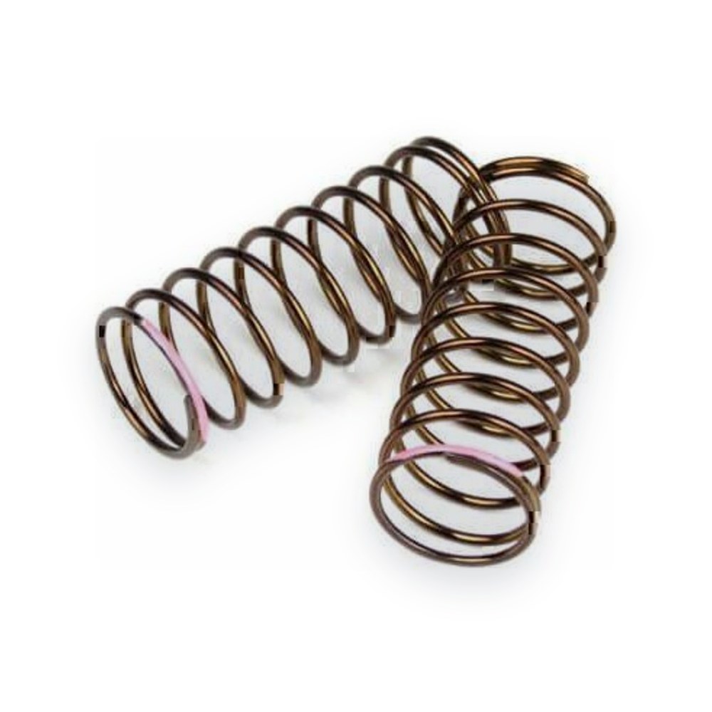 Tekno RC Front Shock Spring Set, 1.4x10.125, 3.61lb/in, 50mm, Pink