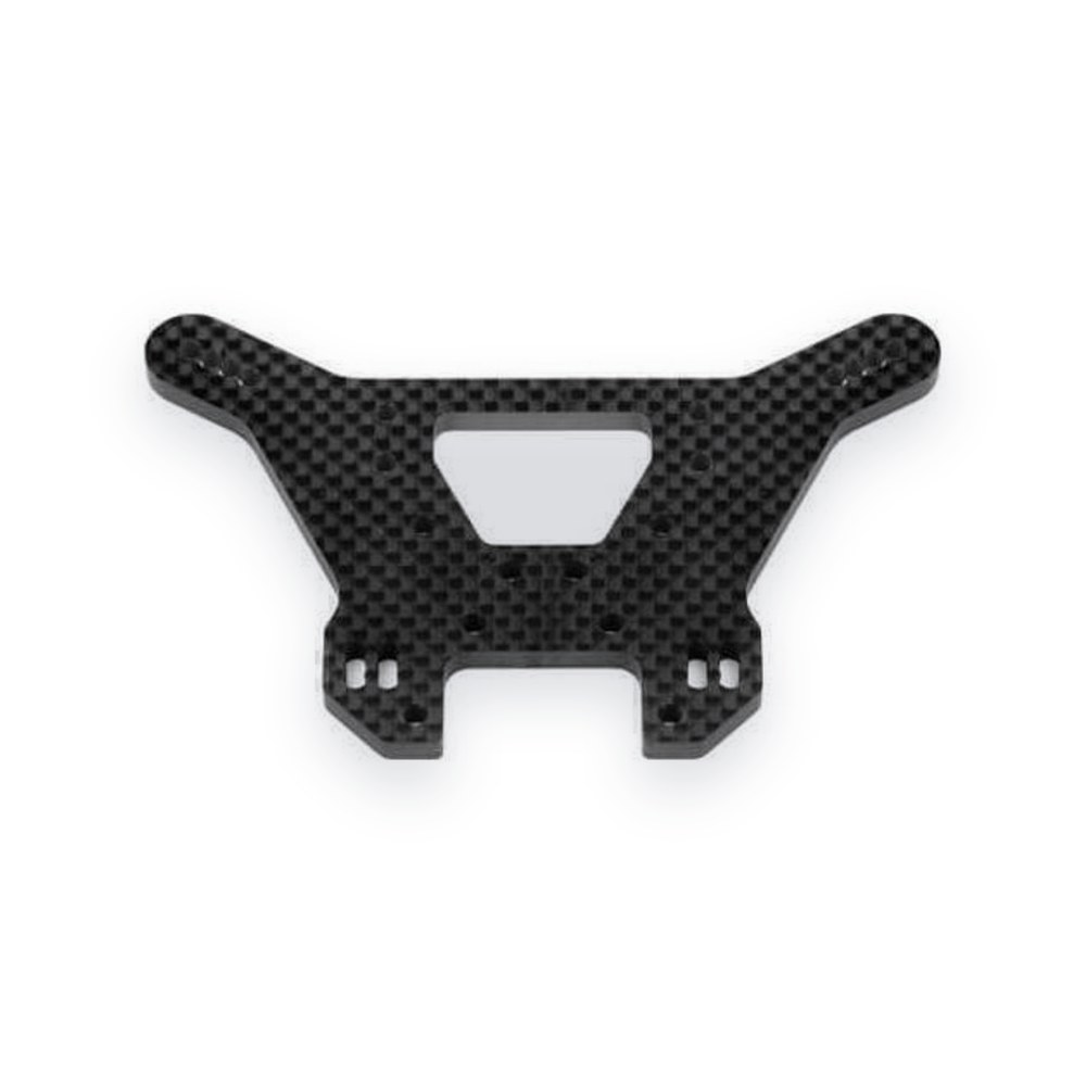 Tekno RC ET410 Rear Shock Tower, Carbon Fiber