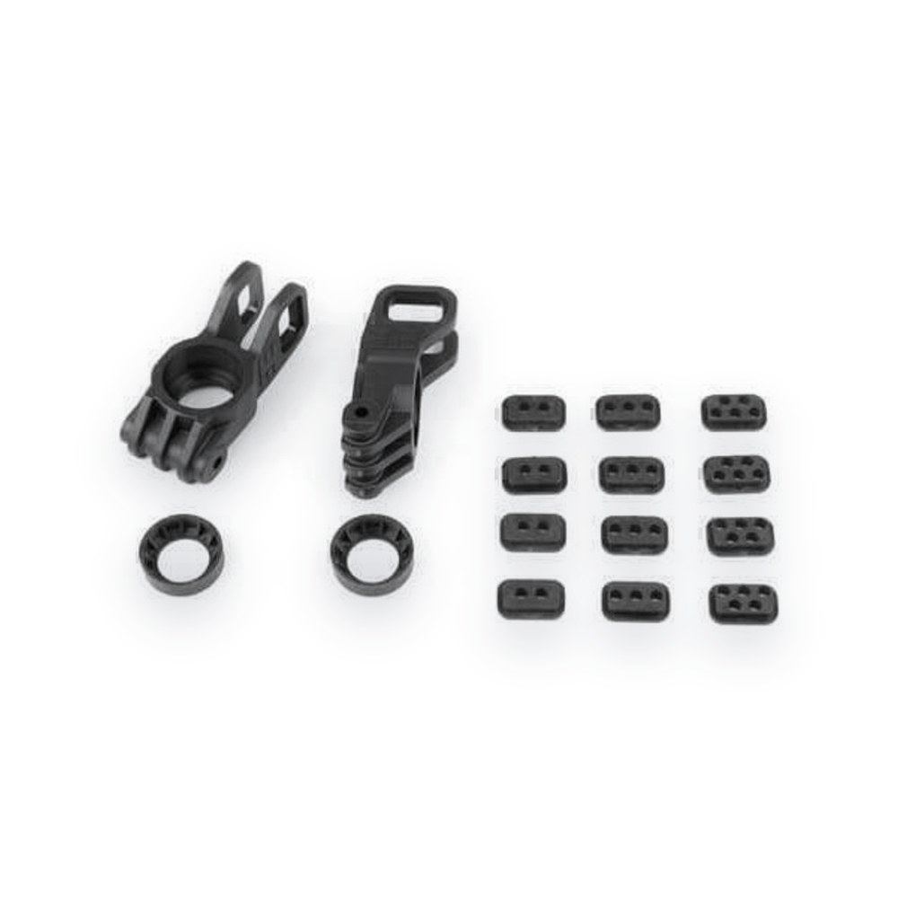 Tekno RC EB/NB48 2.1 Rear Hubs and Bearing Spacers, Left and Right