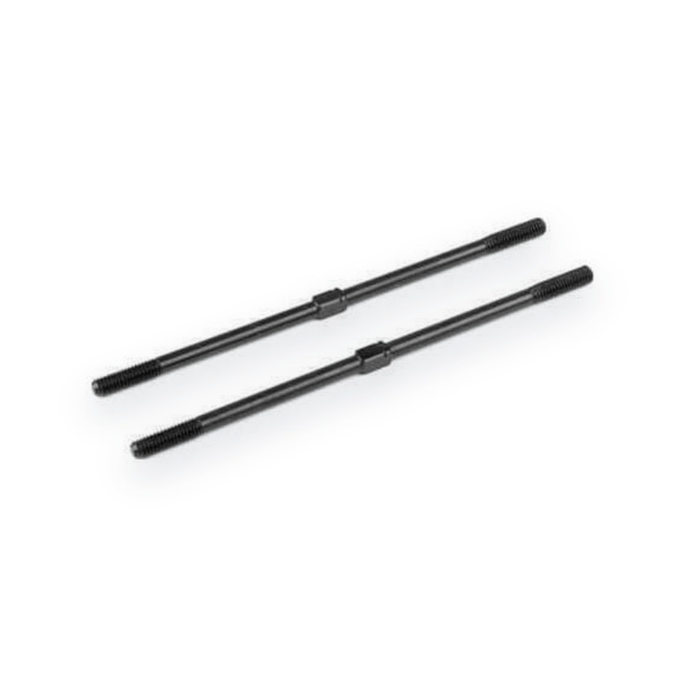 Tekno RC Turnbuckle, 100mm Length, M4 Thread, 4mm Adjustment, 2 Pieces