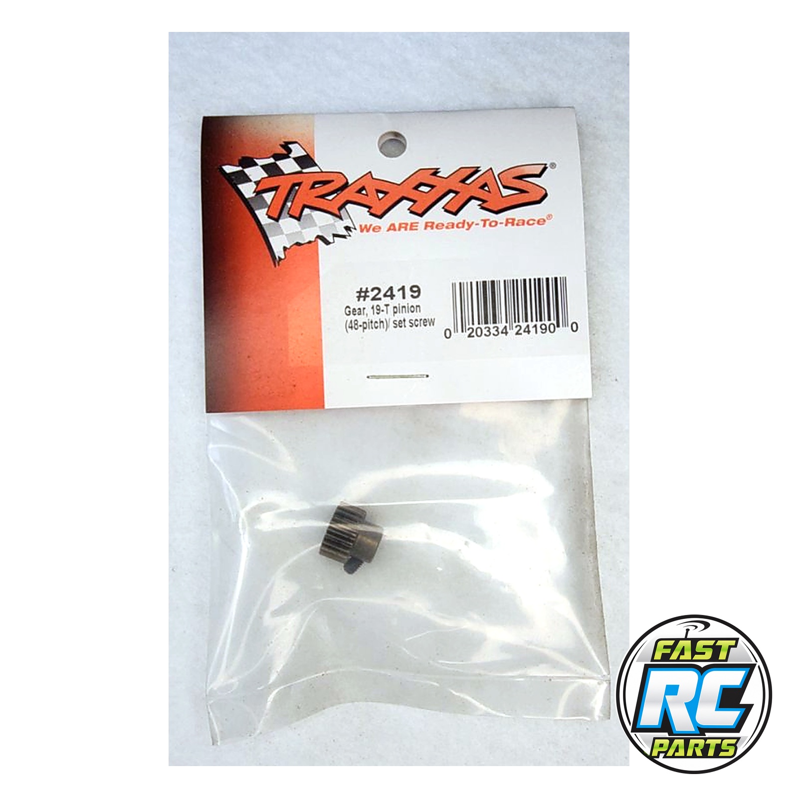 Gear, 19-T pinion (48-pitch) / set screw