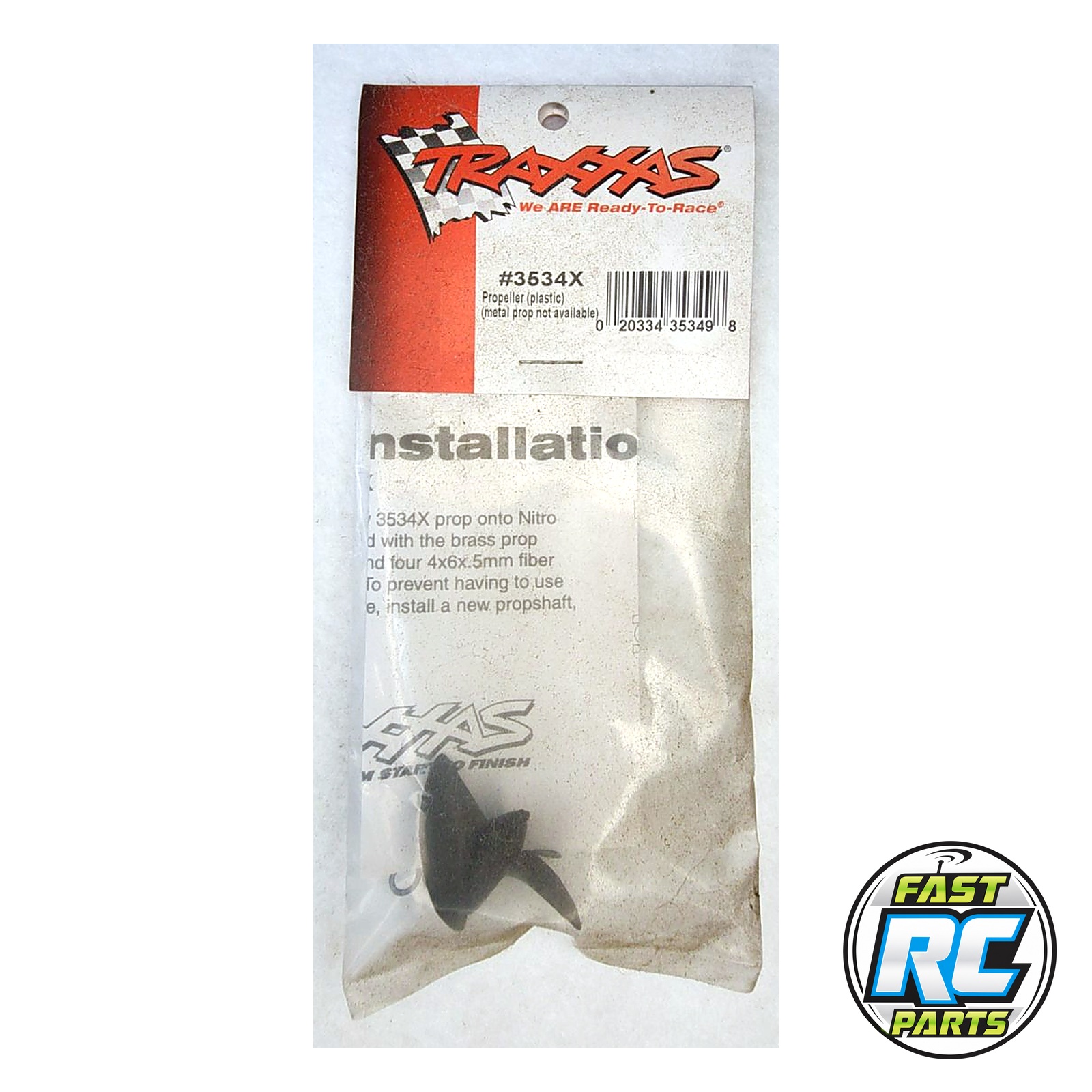 Traxxas Nitro Vee Boat Plastic Propeller