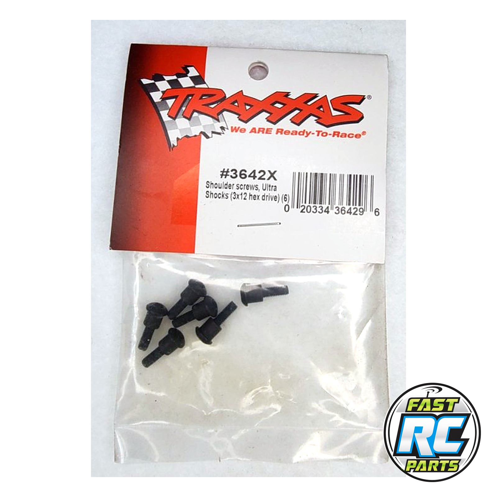 Shoulder screws, Ultra Shocks (3x12 hex drive) (6)