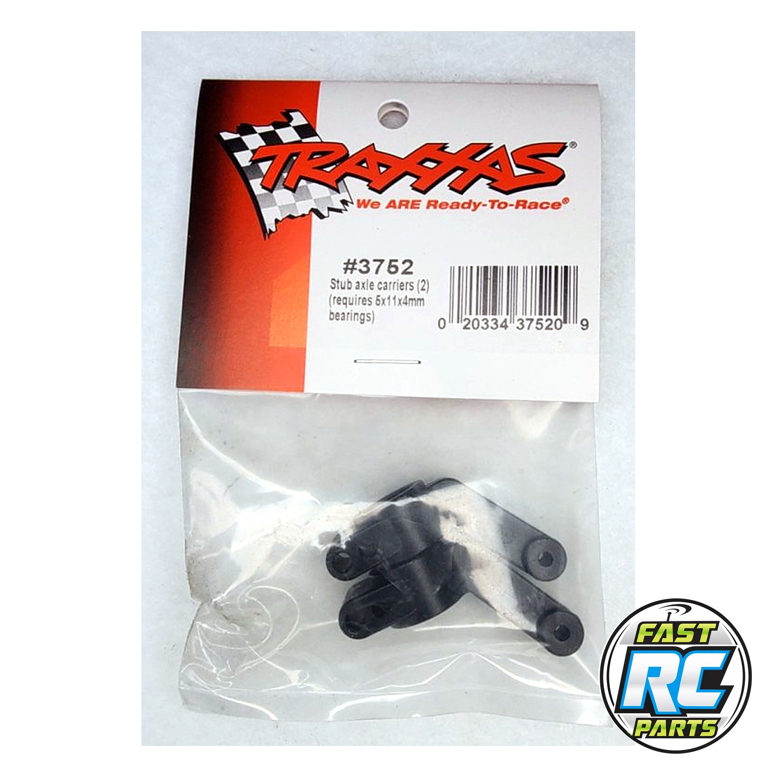 Stub axle carriers (2) (requires 5x11x4mm bearings)