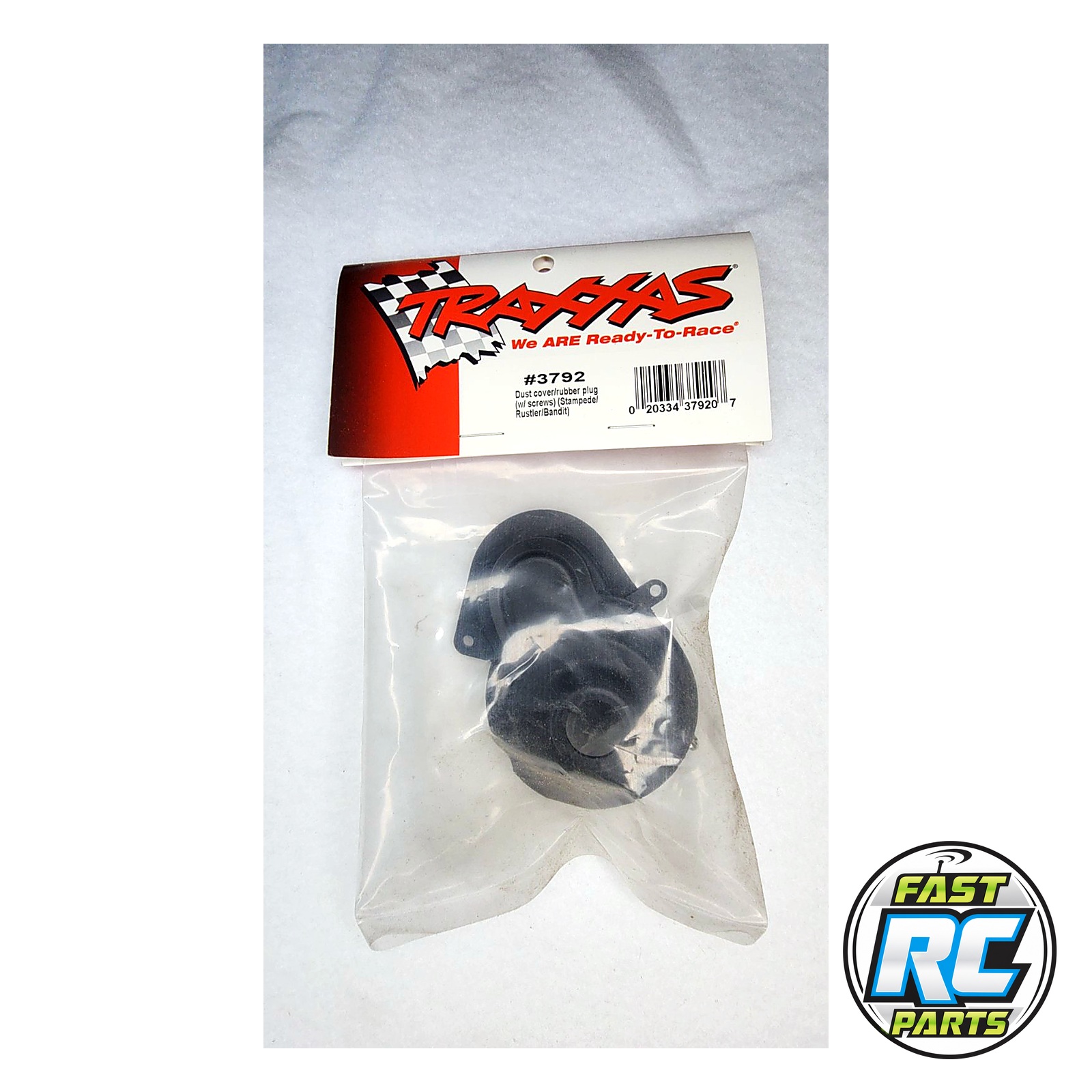 Dust cover/rubber plug (w/ screws) (telemetry ready)