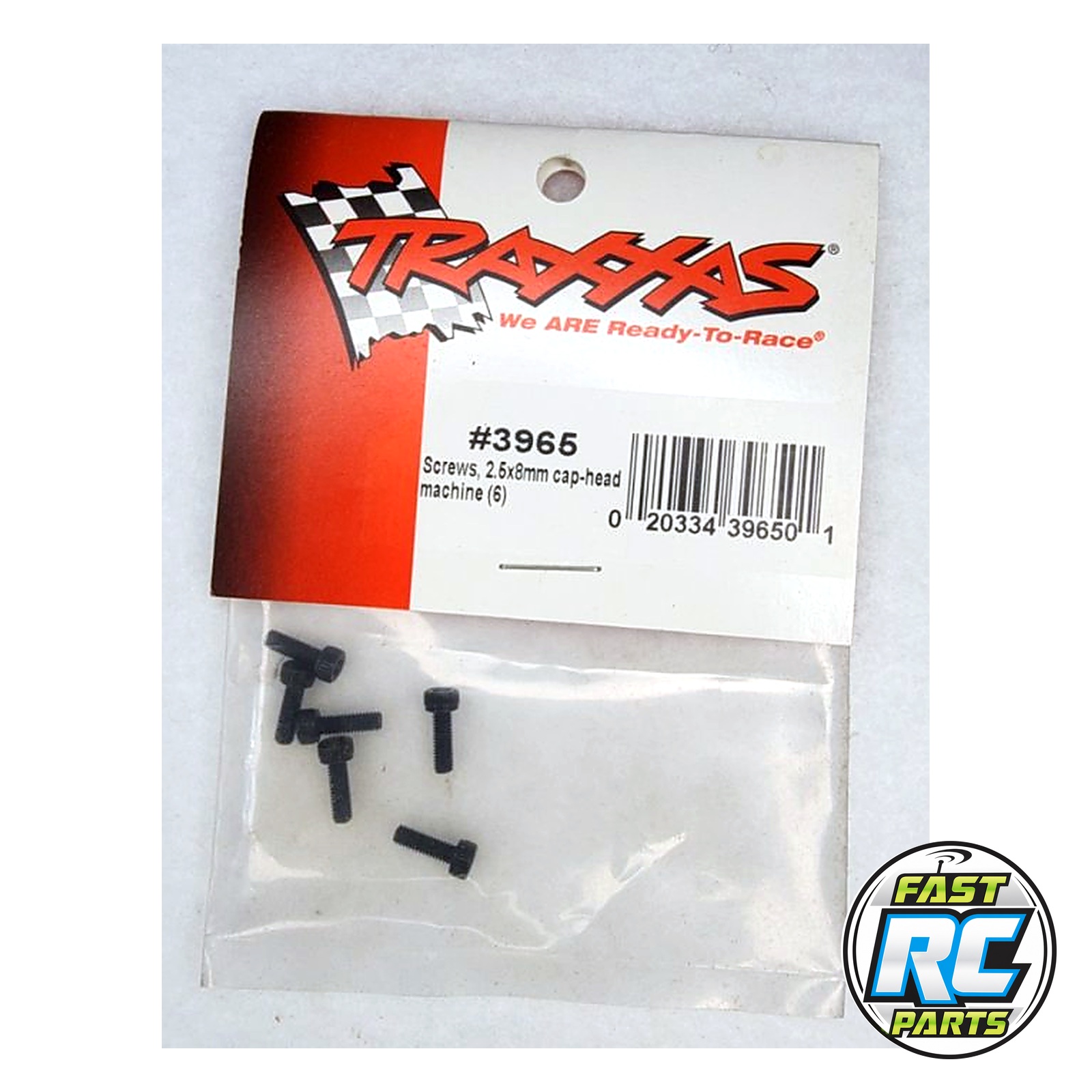 M2.5x8mm SHCS Socket Head Cap Screws (6)