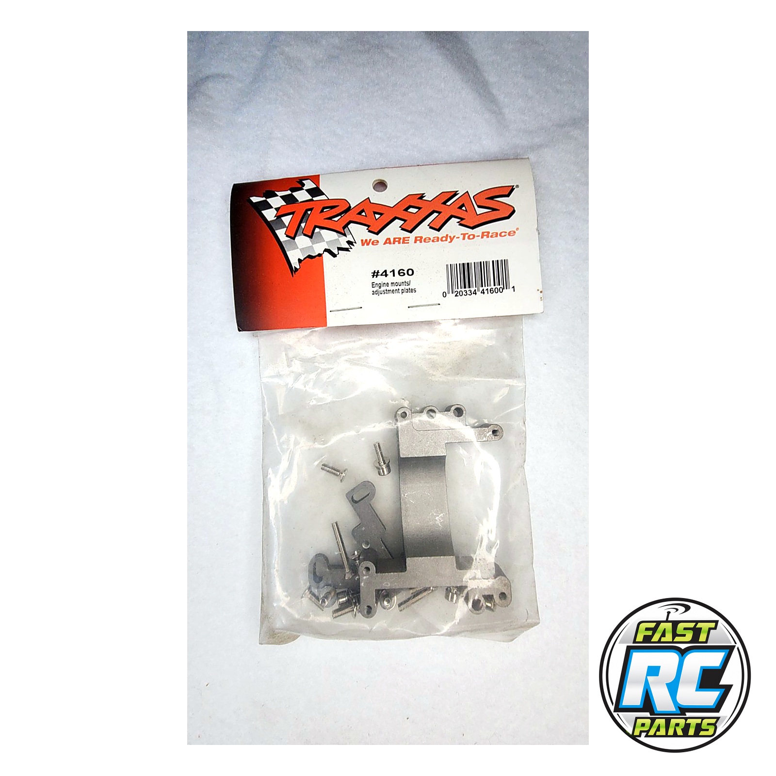 Engine mount, 2 piece, aluminum (w/ screws) (N. Stampede)