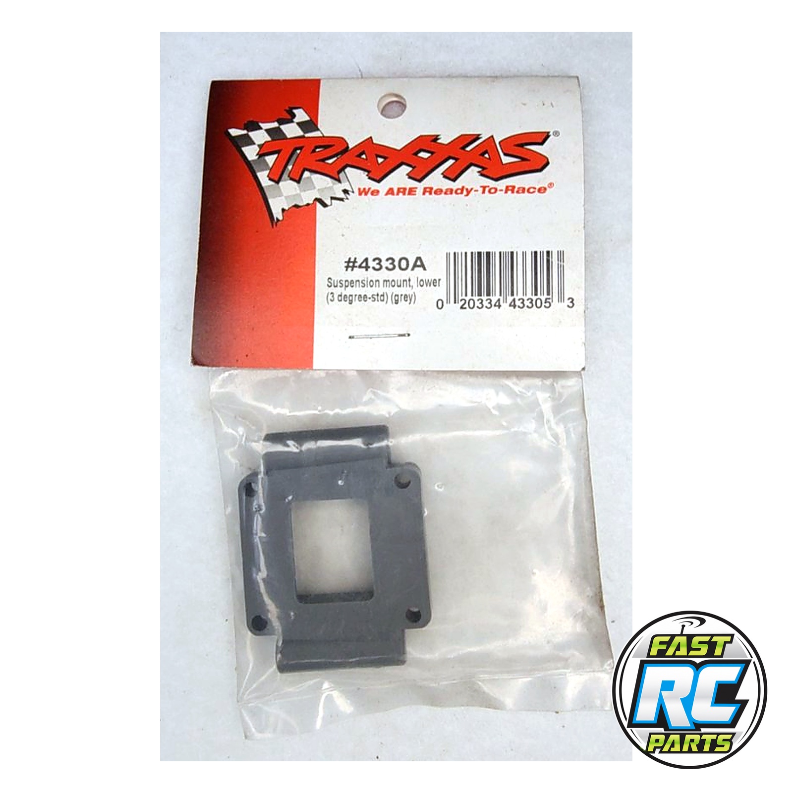Traxxas Lower Suspension Mount, 3 Degree Standard, Grey