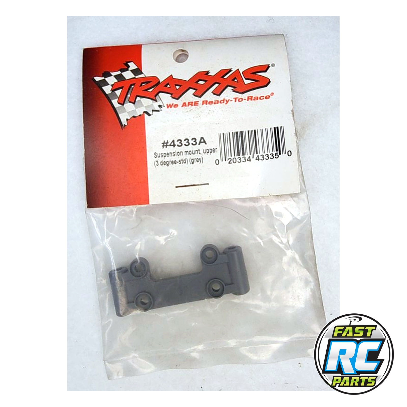 Traxxas Upper Suspension Mount, 3 Degree Standard, Grey