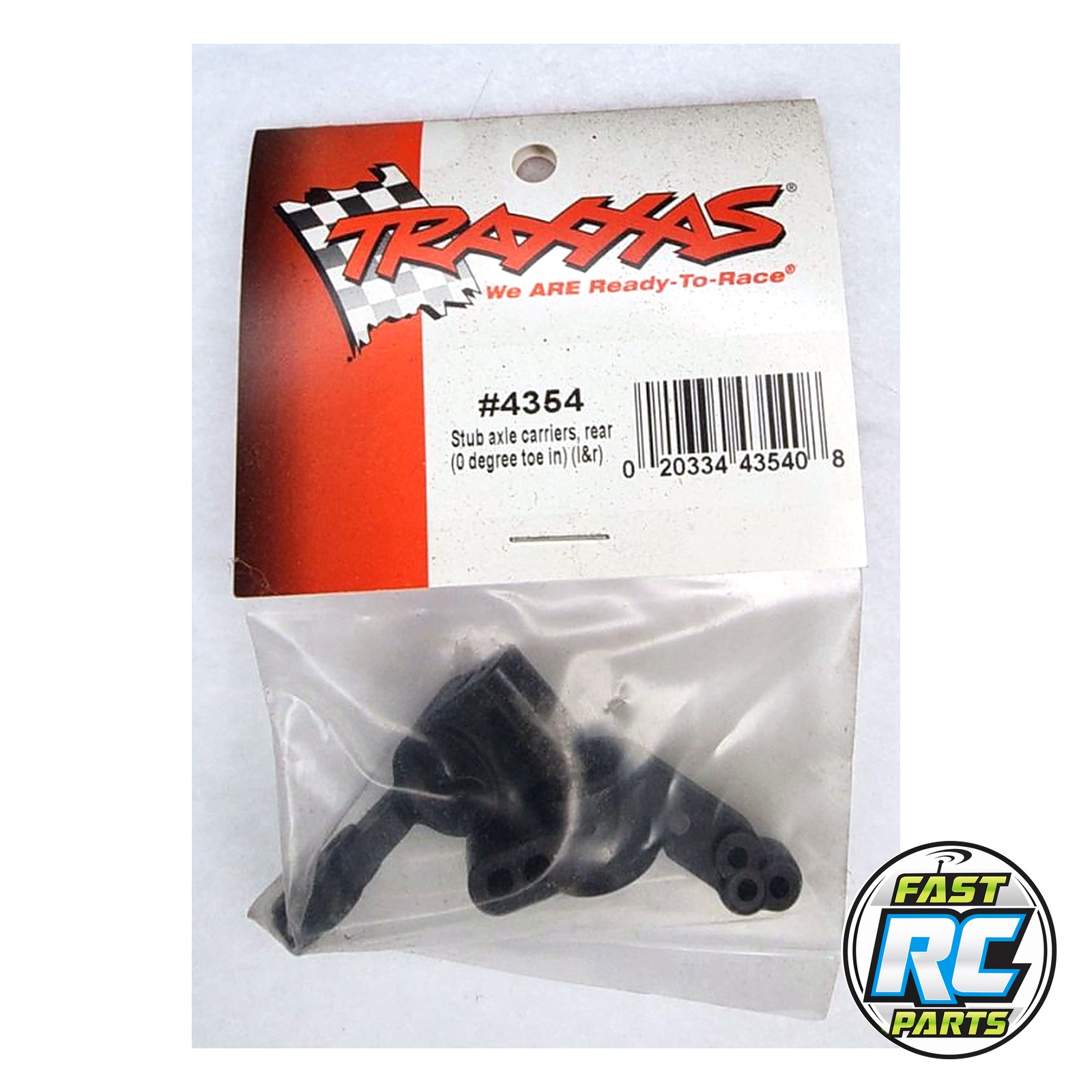 Traxxas Rear Stub Axle Carriers, 0 Degree Toe-In, Left & Right