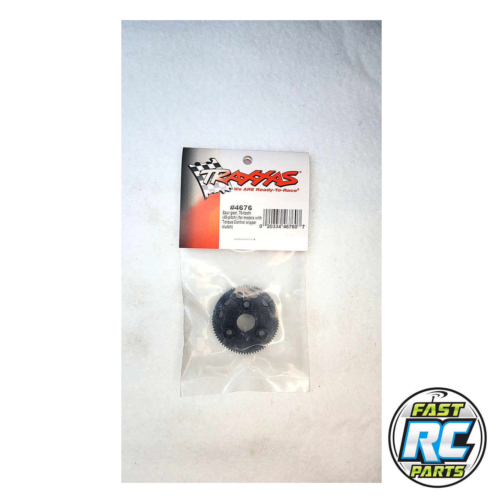 48P Spur Gear 76T: Torque Slipper Clutch
