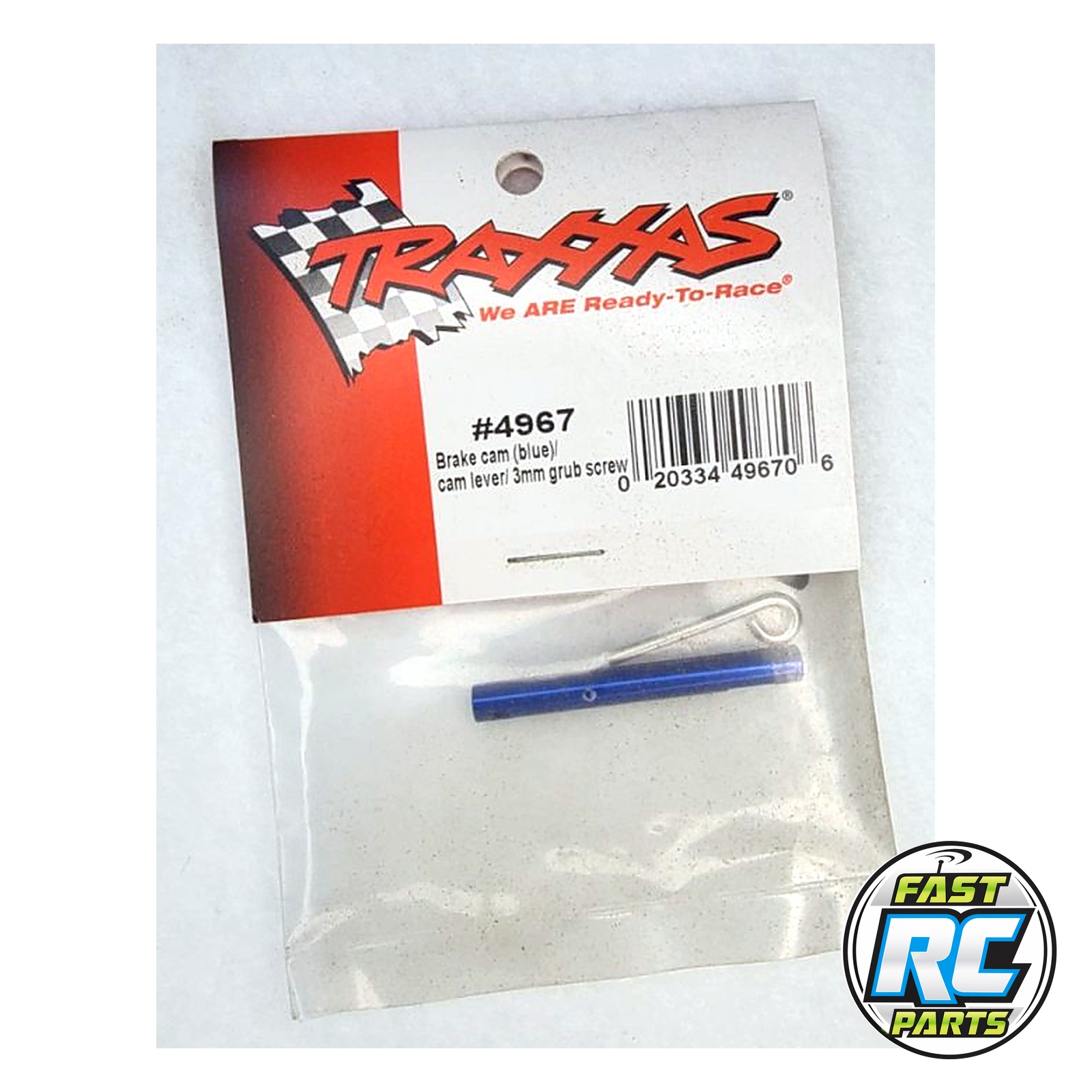 Brake cam (blue)/ cam lever/ 3mm set screw